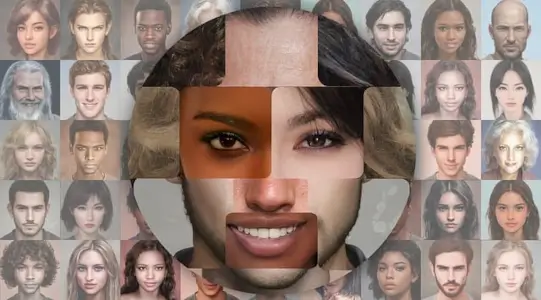 Diversität im Unternehmen mit Recruiting-Software gewährleisten Vielfältiges Gesicht setzt sich aus verschiedenen Teilen zusammen